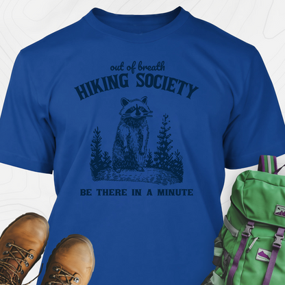 Out Of Breath Hiking Society T-Shirt