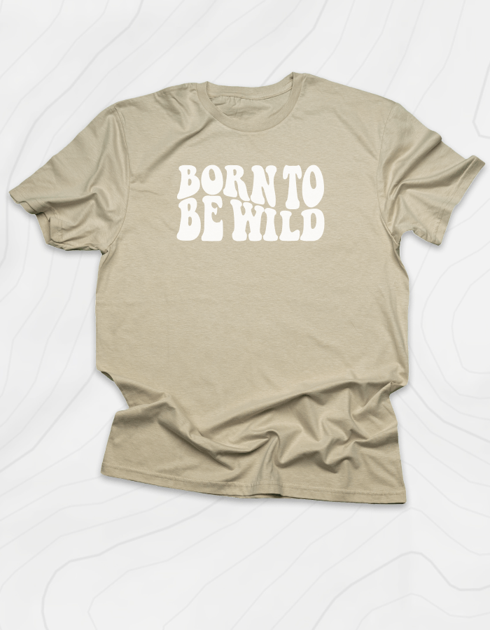 Born To Be Wild Retro T-Shirt