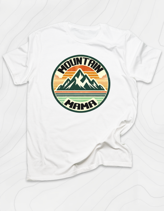 Retro Mountain Mama T-Shirt