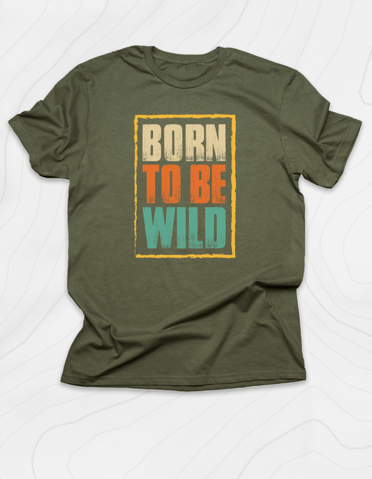 Born To Be Wild Distressed T-Shirt