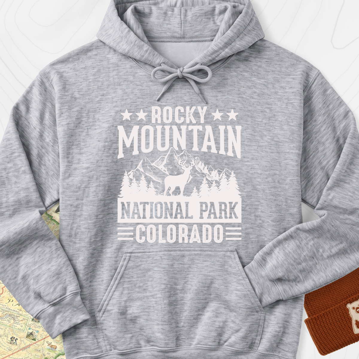 Rocky Mountain Hoodie - Sport Grey