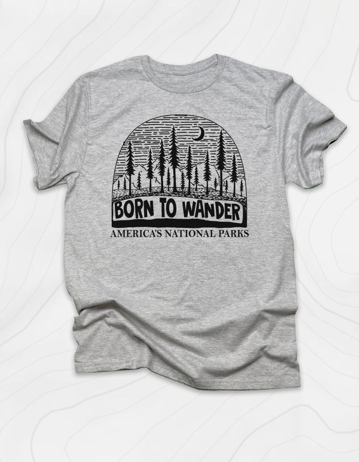 Born to Wander America T-Shirt