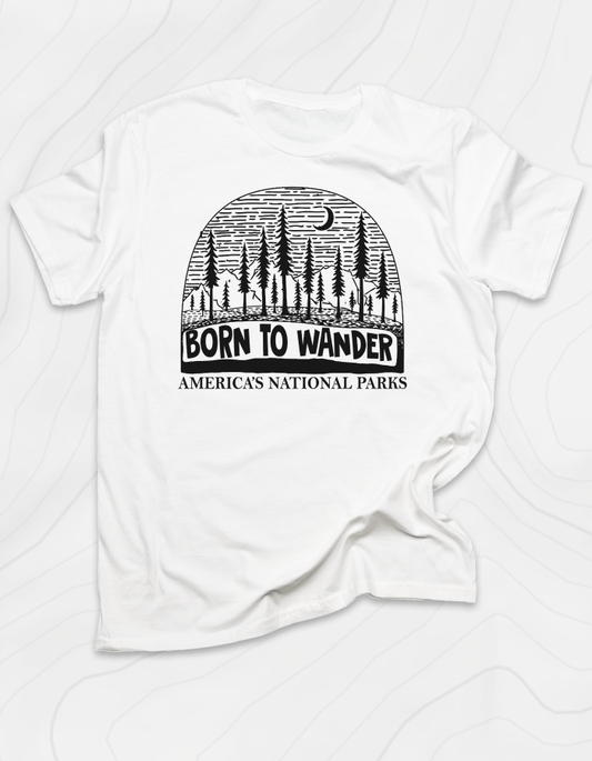 Born to Wander America T-Shirt