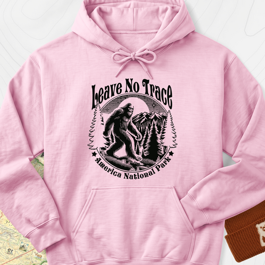 Leave No Trace Hoodie - Light Pink