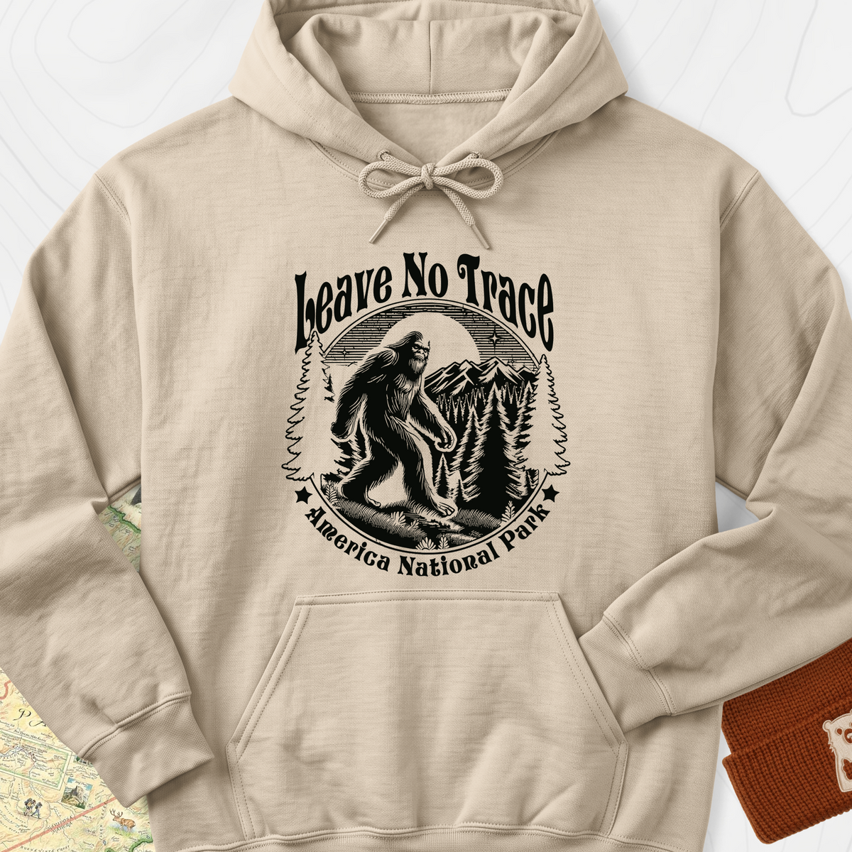 Leave No Trace Hoodie - Sand