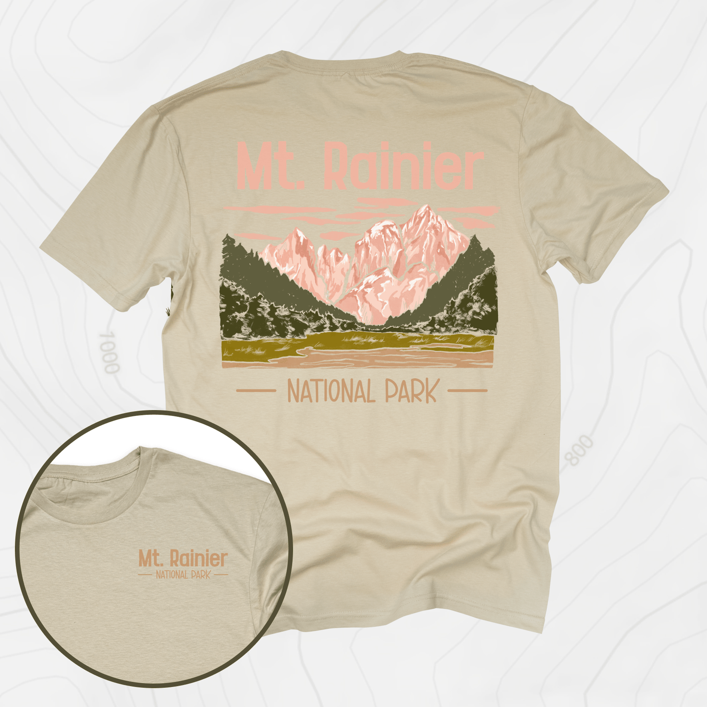 Mount Rainier National Park T-Shirt