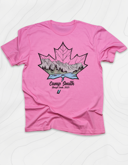 Custom Leaf Camp T-Shirt