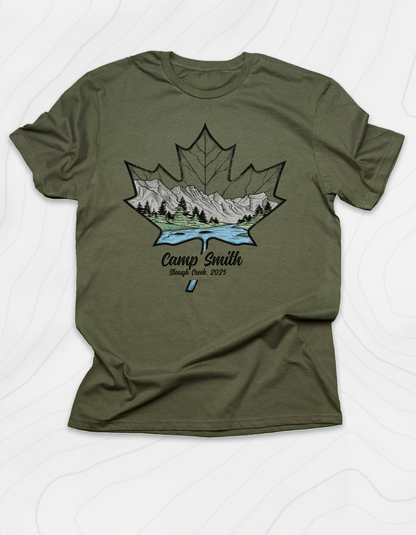 Custom Leaf Camp T-Shirt