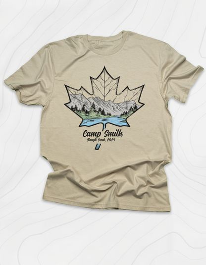 Custom Leaf Camp T-Shirt