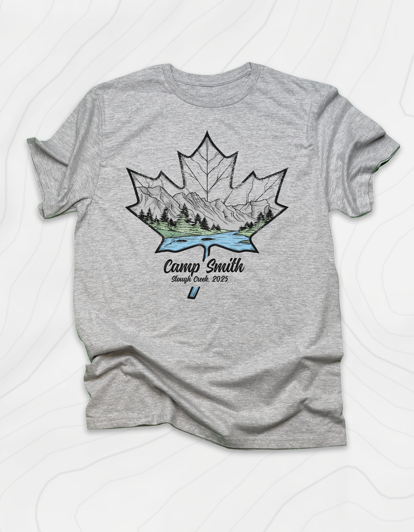 Custom Leaf Camp T-Shirt