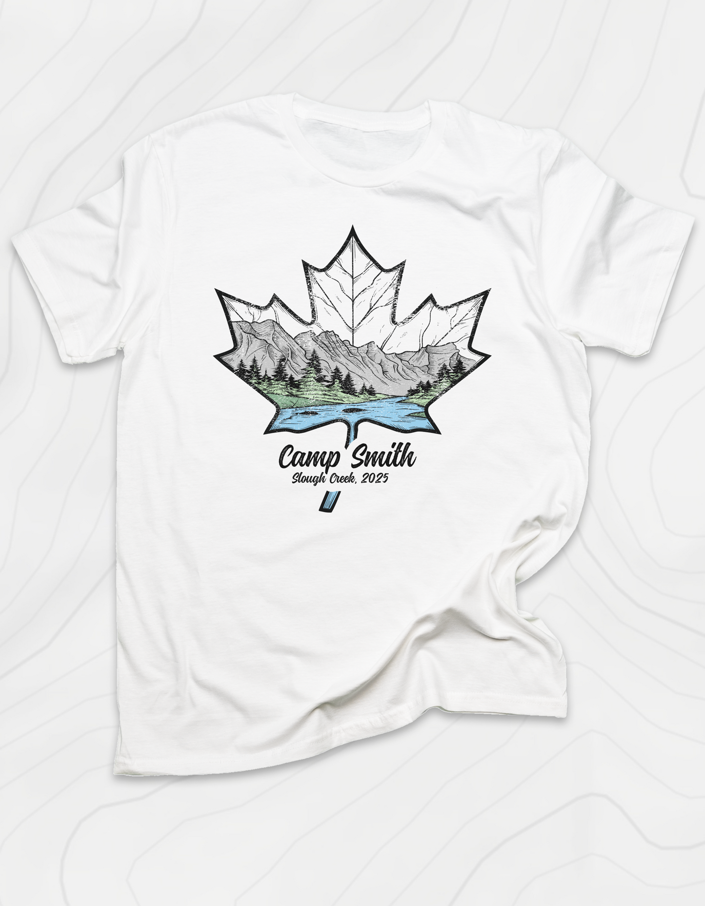 Custom Leaf Camp T-Shirt