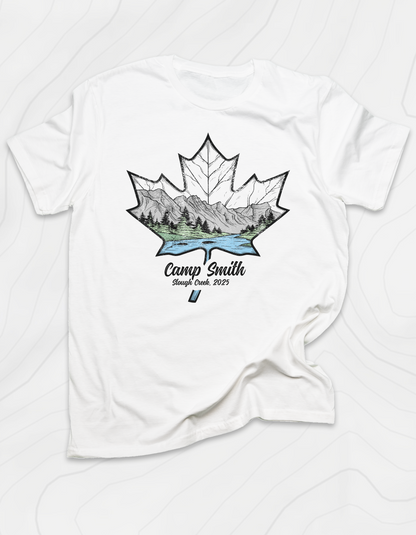 Custom Leaf Camp T-Shirt