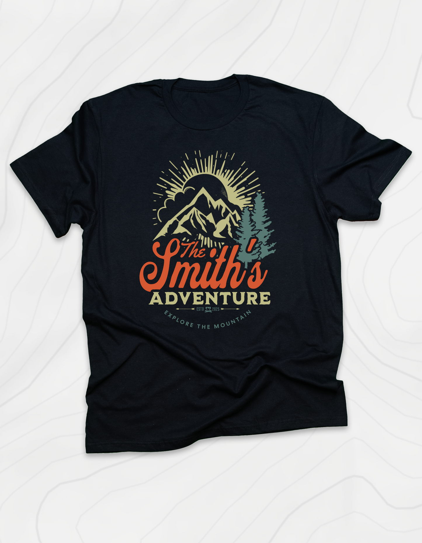 Custom Mountain Expedition T-Shirt