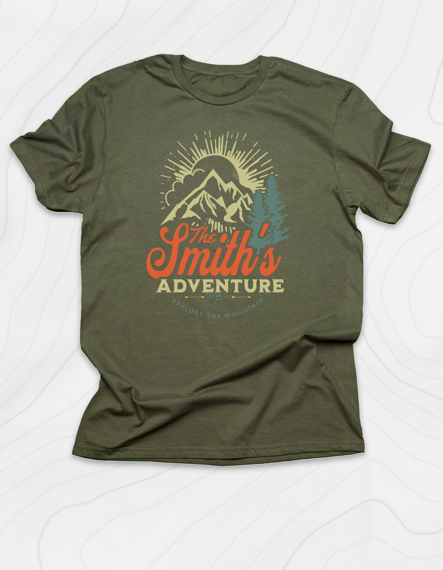 Custom Mountain Expedition T-Shirt