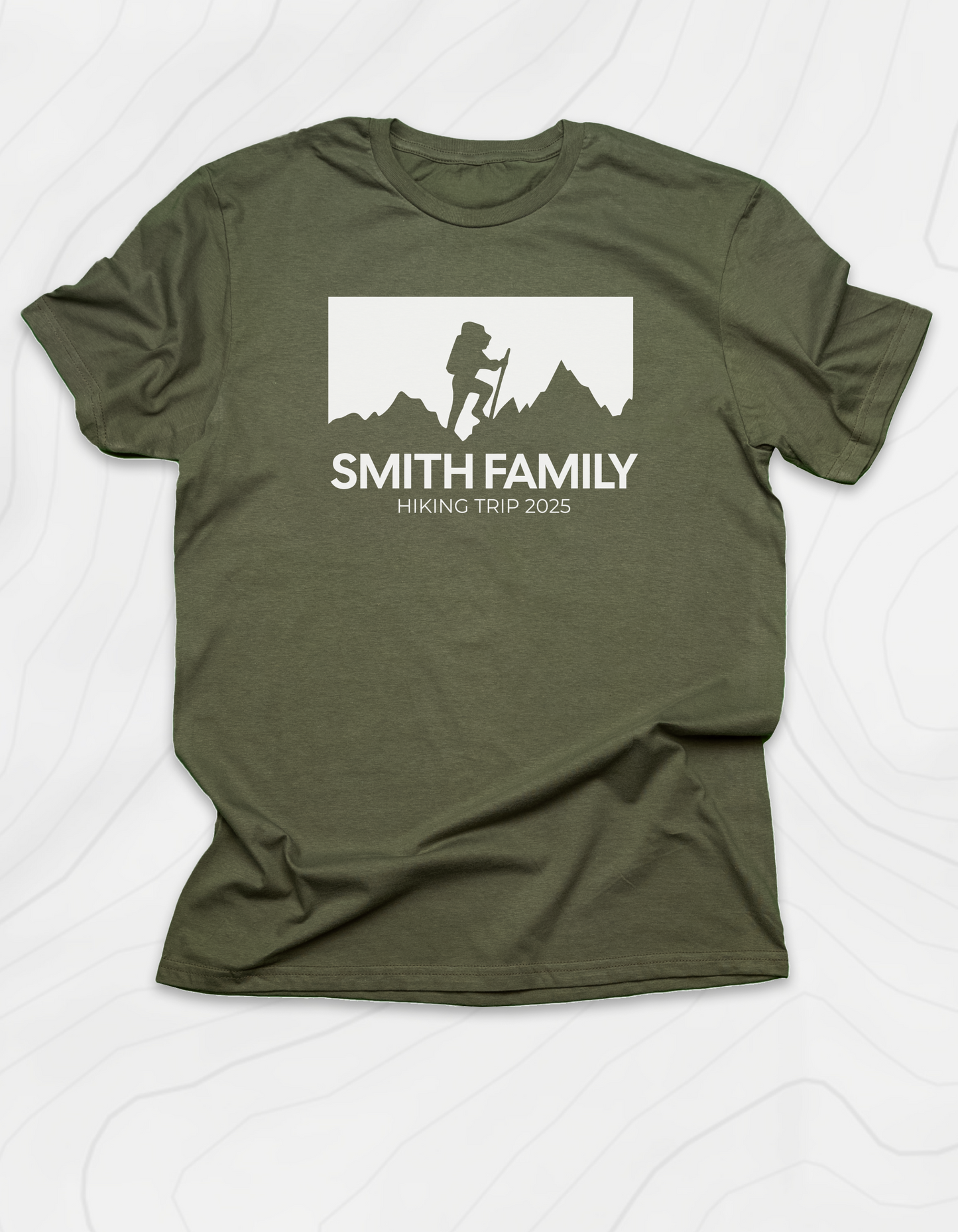 Custom Hiker Family T-Shirt