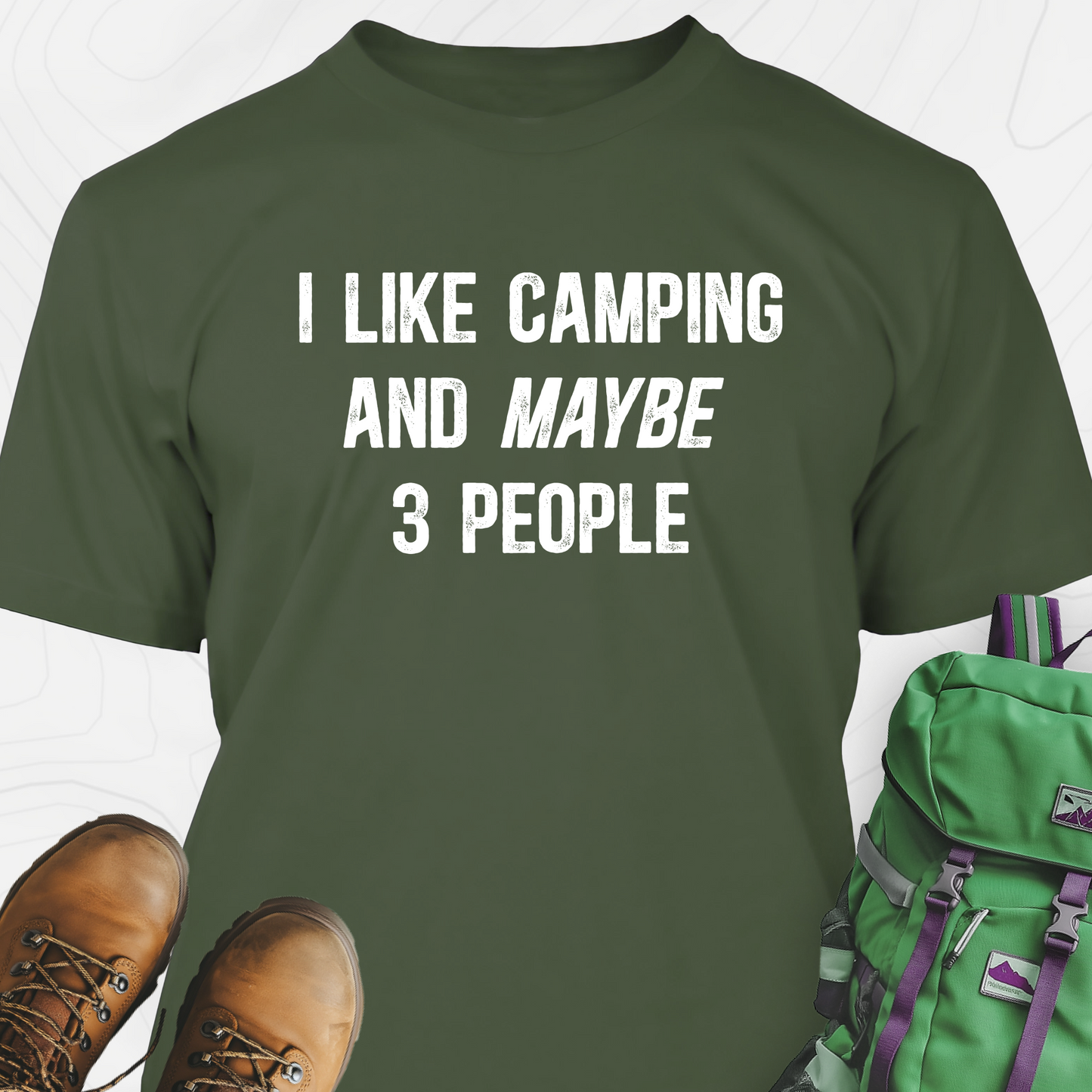 I Like Camping... T-Shirt