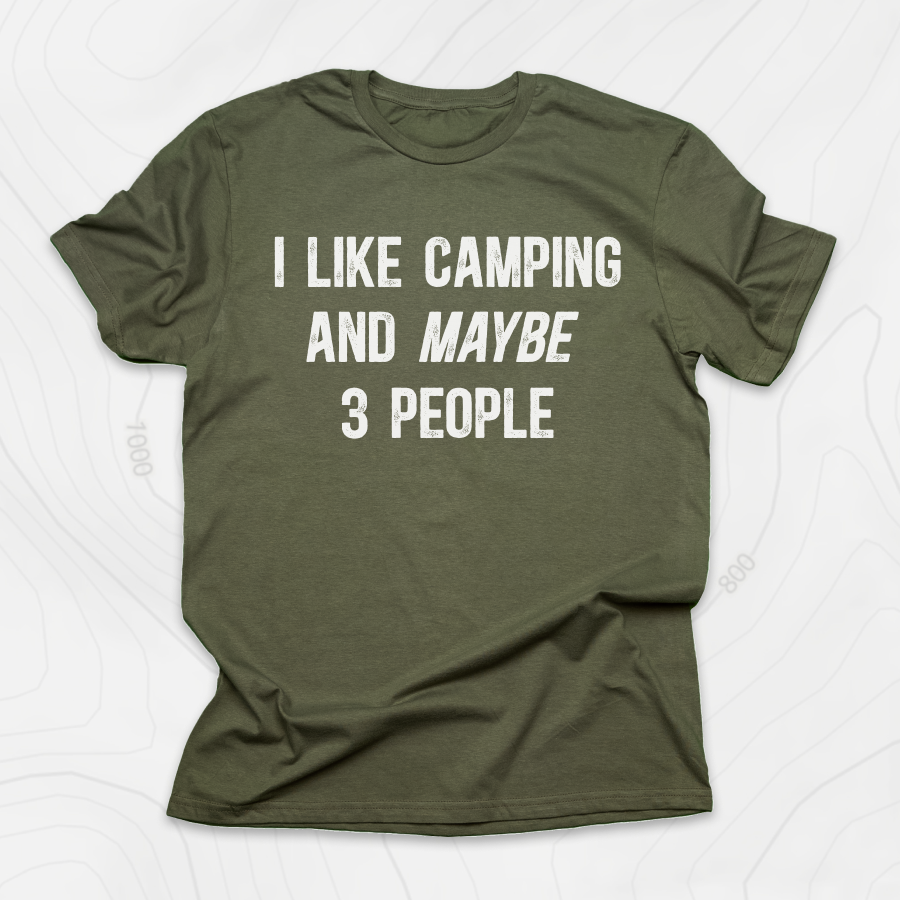 I Like Camping... T-Shirt