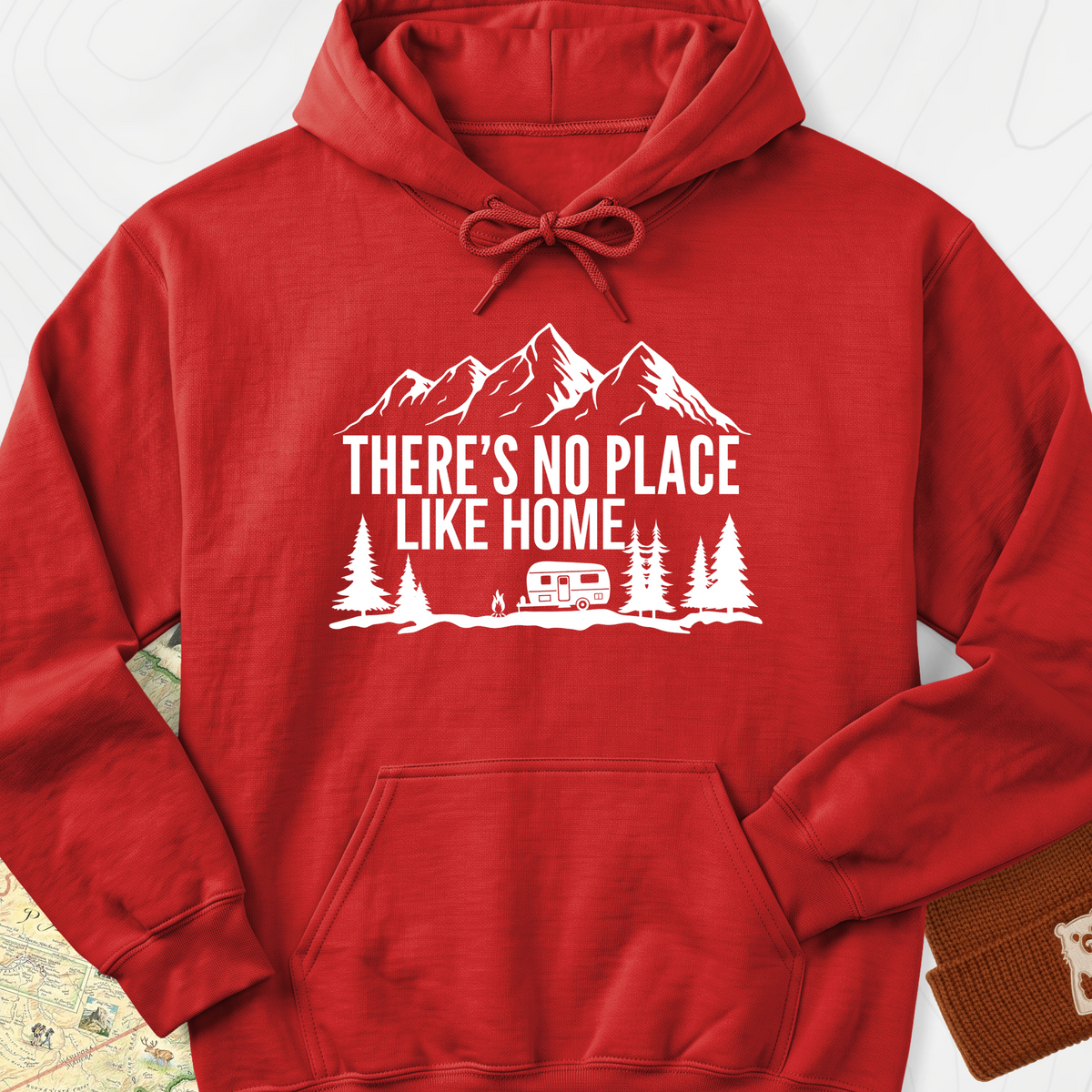 There's No Place Like Home Hoodie - Red