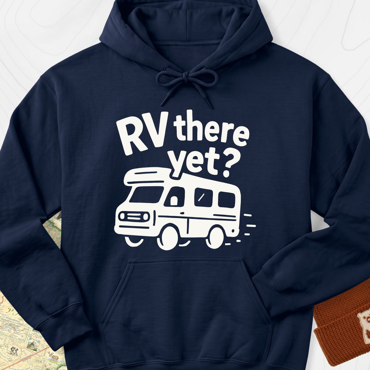 RV There Yet? Hoodie - Navy