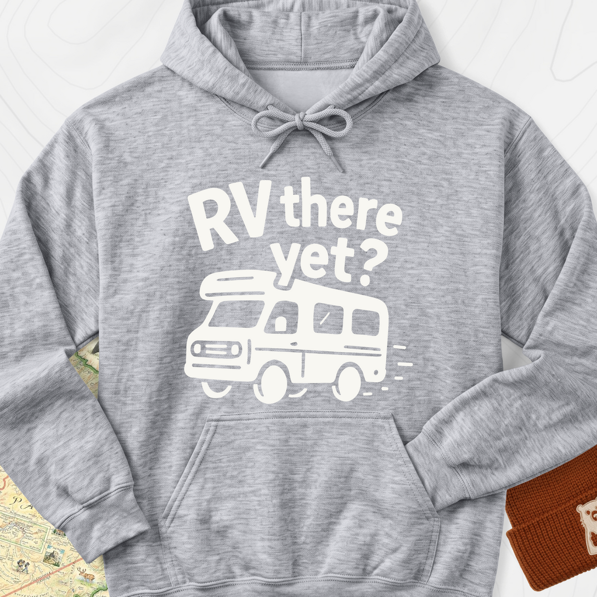RV There Yet? Hoodie - Sport Grey