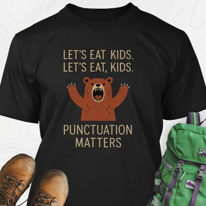 Punctuation Saves Lives T-Shirt