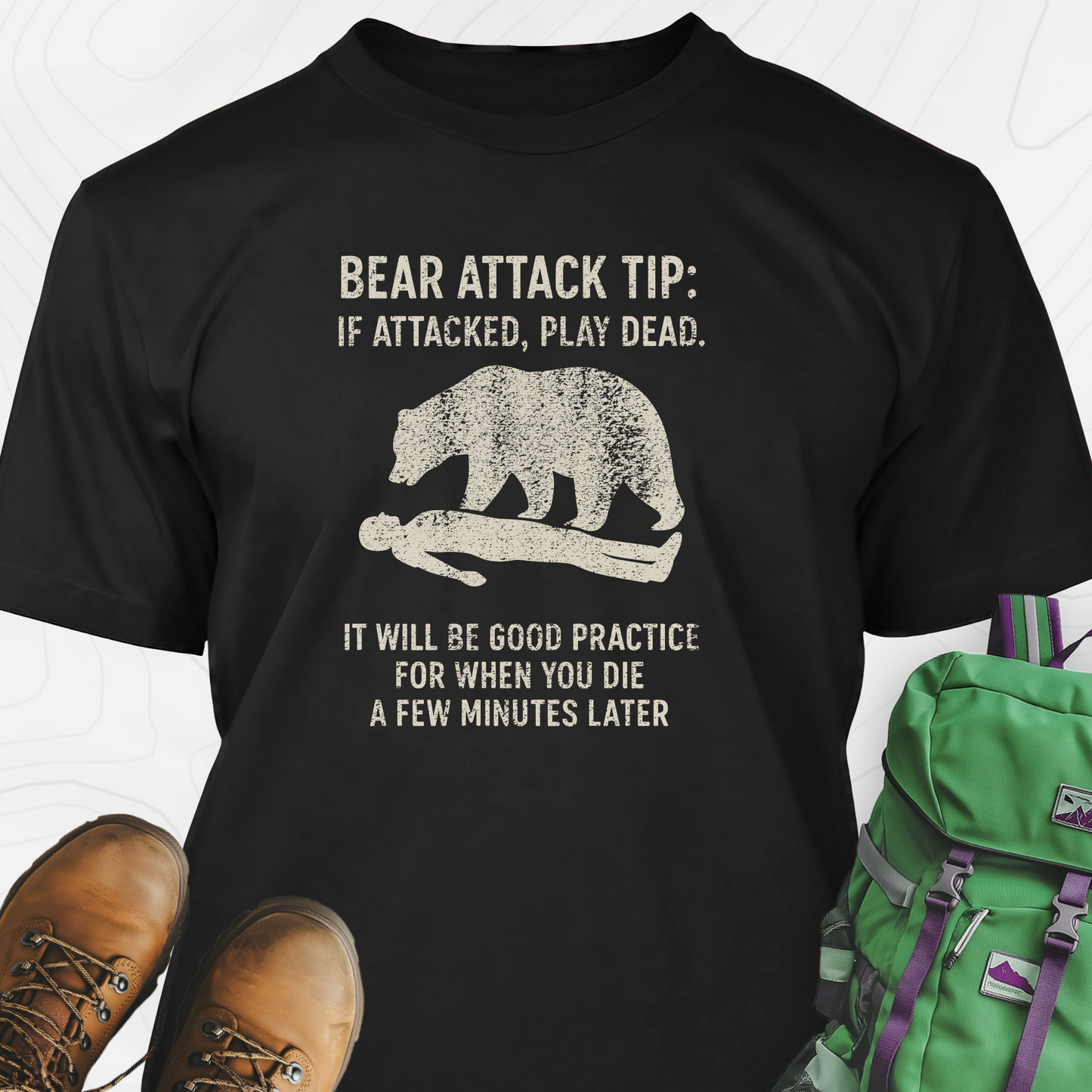 Bear Attack Tip T-Shirt