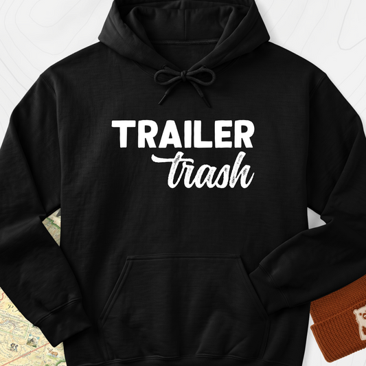 Trailer Trash Hoodie - Black