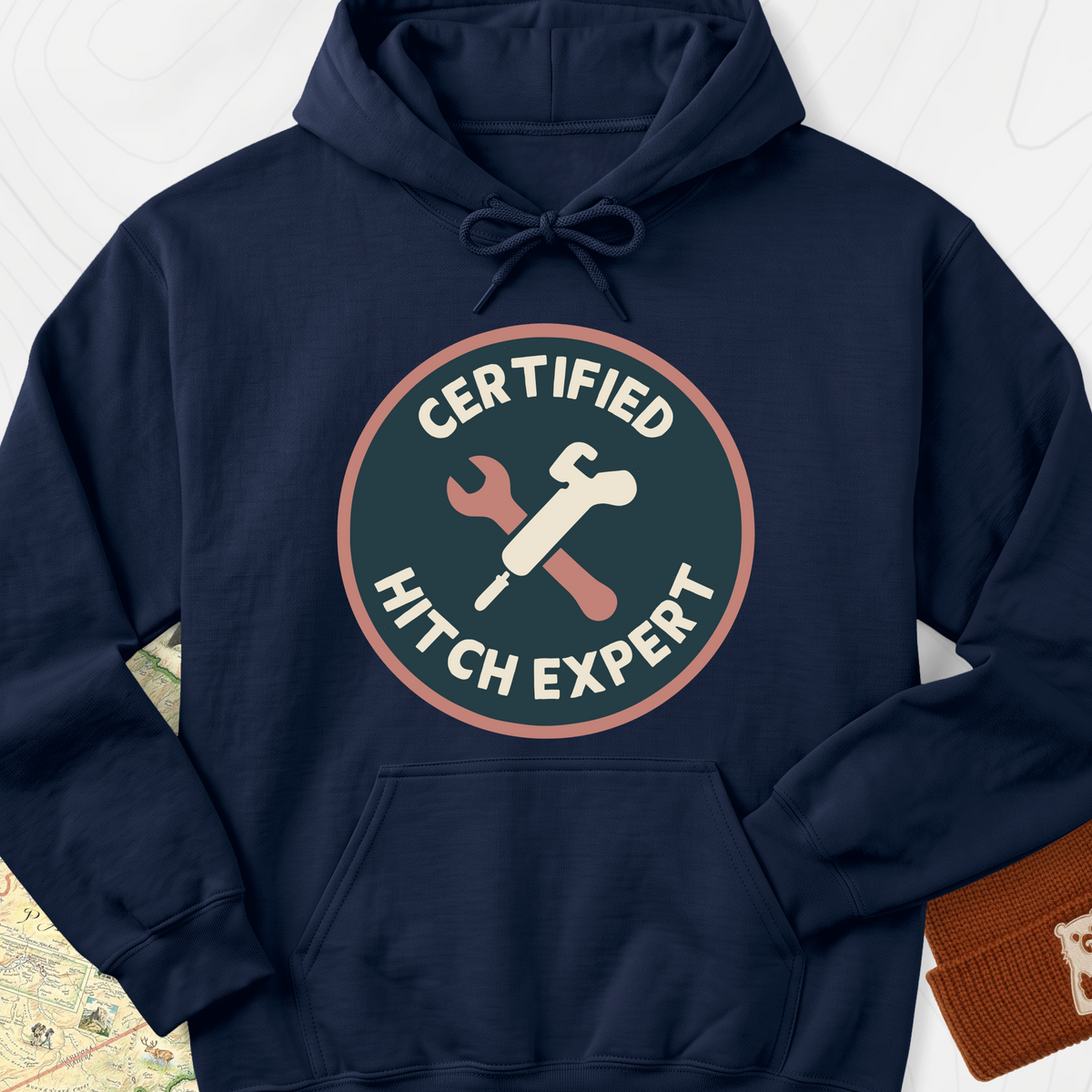 Hitch Expert Hoodie - Navy