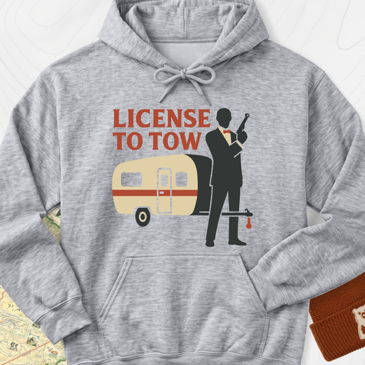 License to Tow Hoodie - Sport Grey