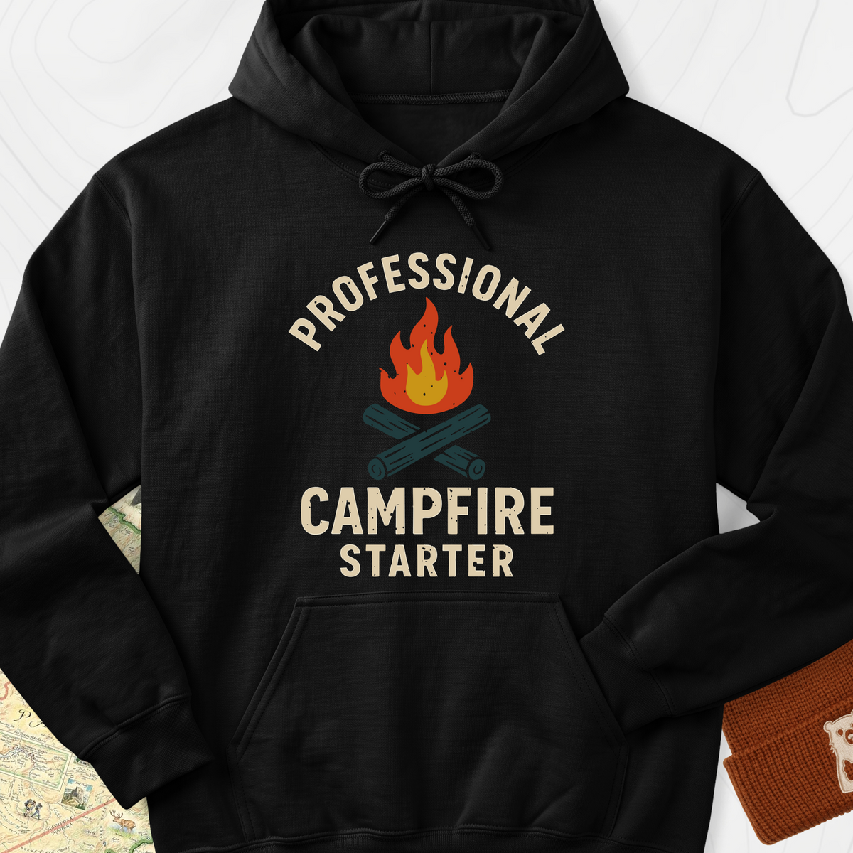 Campfire Pro Hoodie - Black