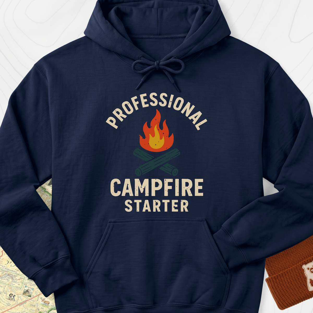 Campfire Pro Hoodie - Navy