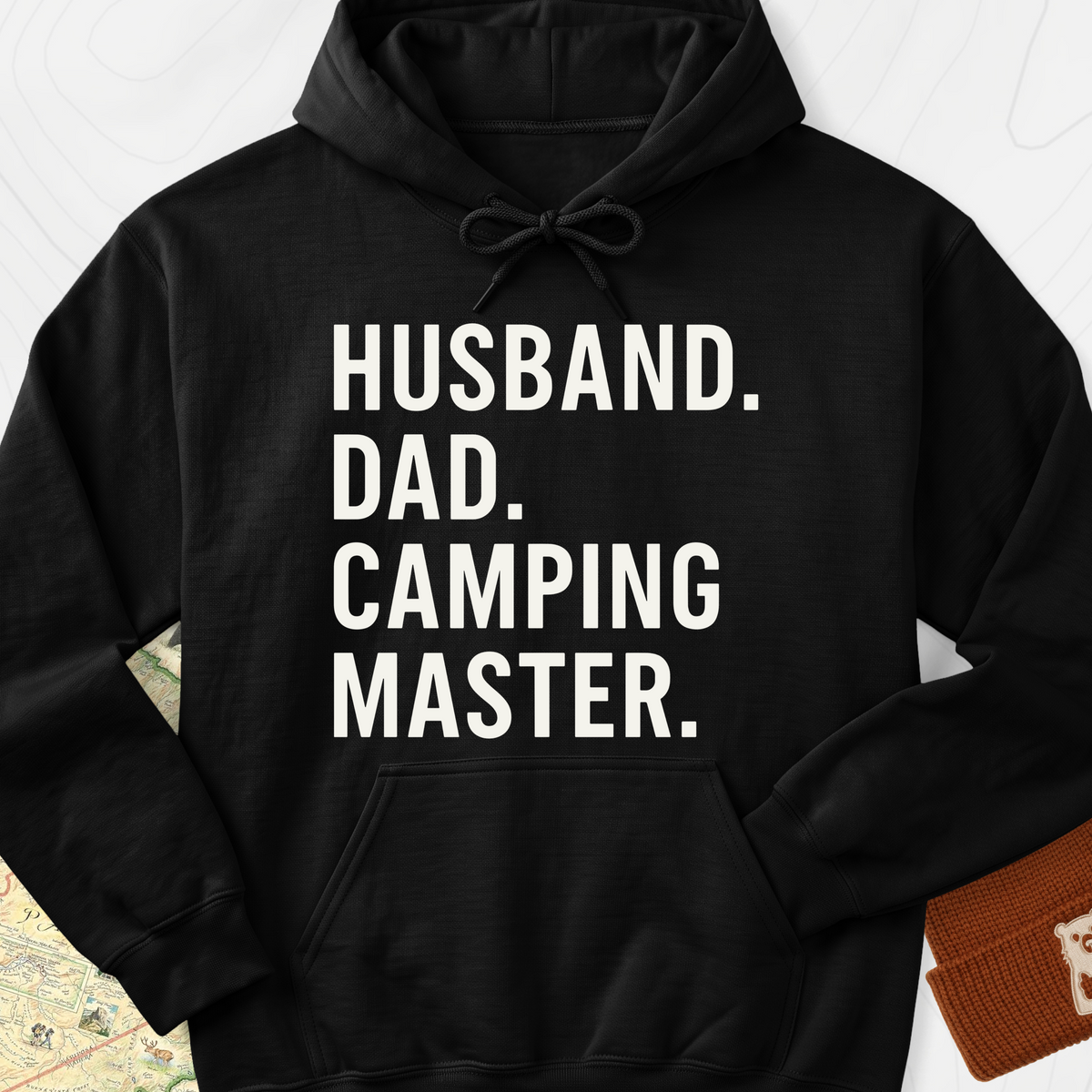 Camping Master Hoodie - Black