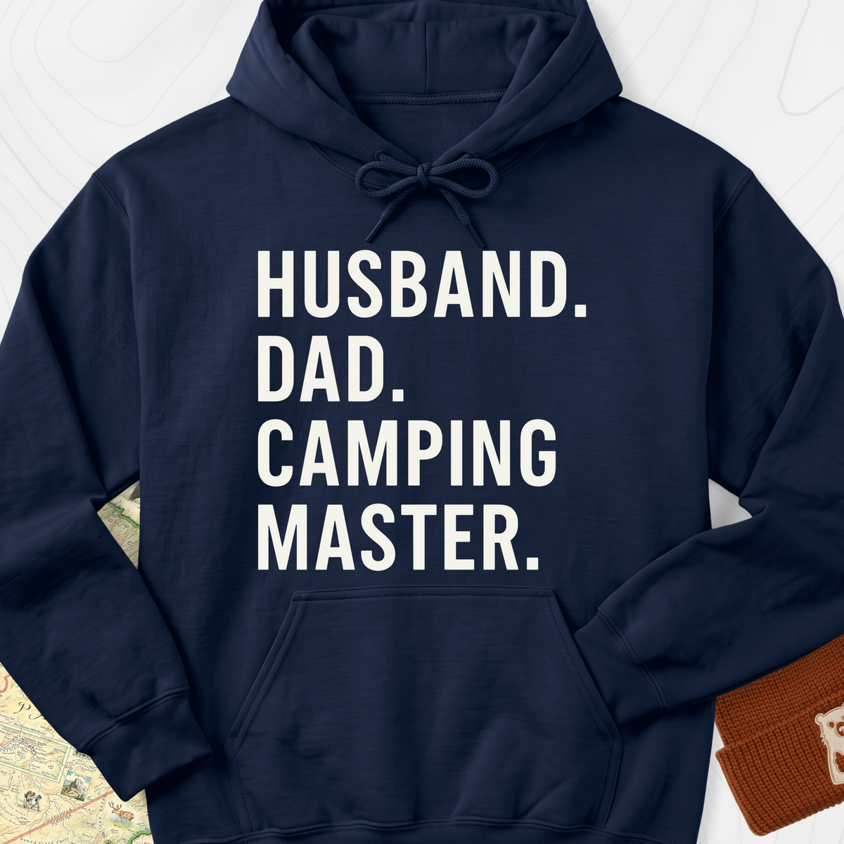 Camping Master Hoodie - Navy