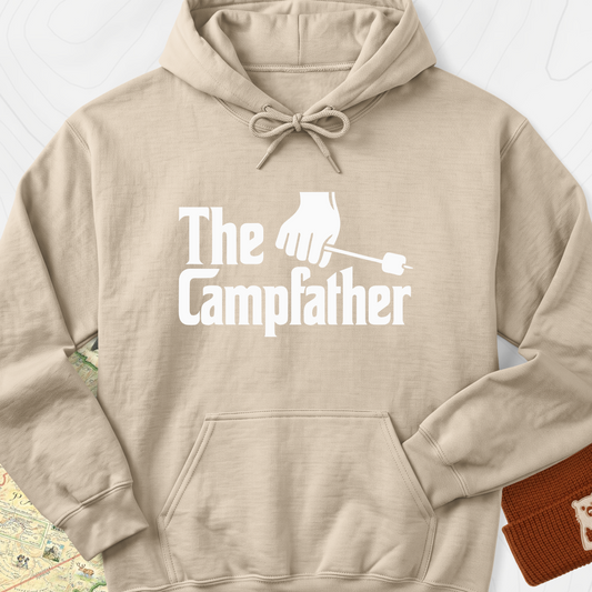 The Campfather Hoodie - Sand