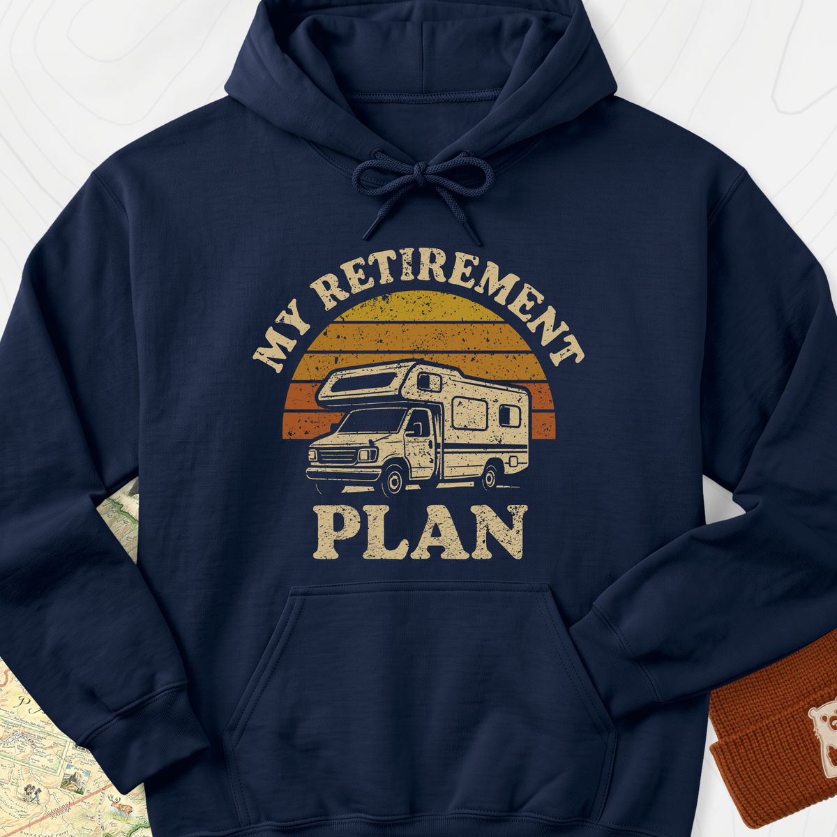 My Retirement Plan Hoodie - Navy