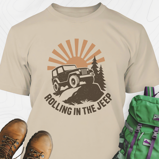 Rolling in the Jeep T-Shirt