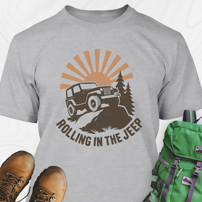 Rolling in the Jeep T-Shirt
