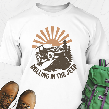 Rolling in the Jeep T-Shirt