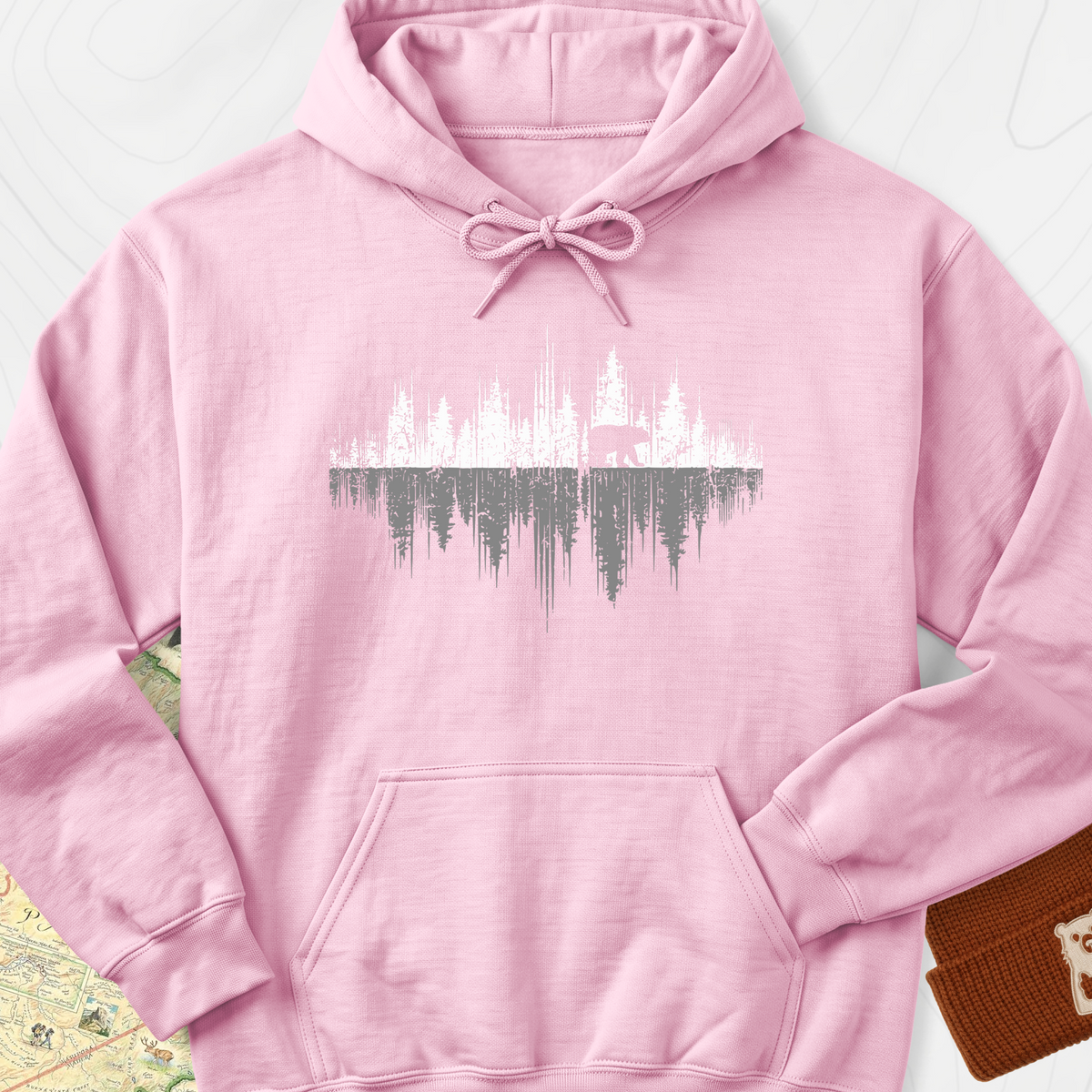 The Perfect Reflection Hoodie - Light Pink