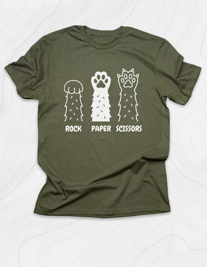 The Bear Edition: Rock, Paper, Scissors T-Shirt