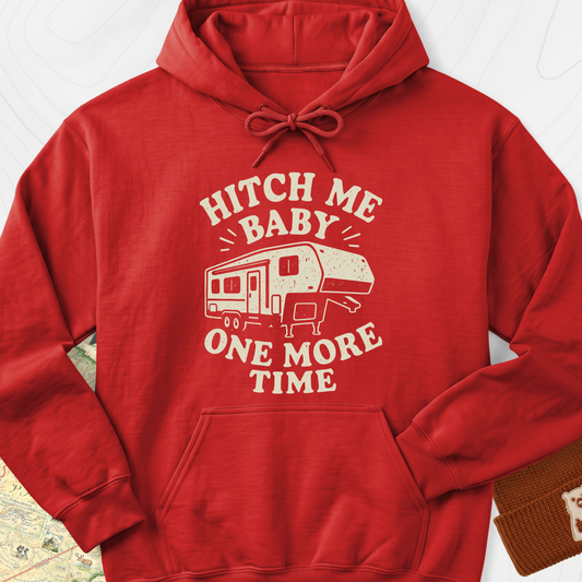 Hitch Me Baby One More Time Hoodie - Red