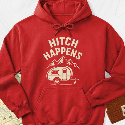 Hitch Happens Hoodie - Red