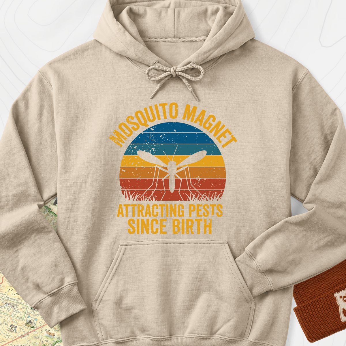 Mosquito Magnet Hoodie - Sand