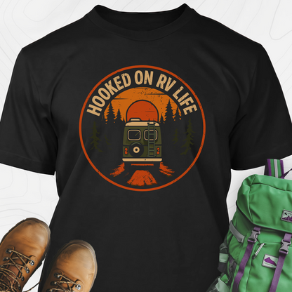 Hooked on RV Life T-Shirt
