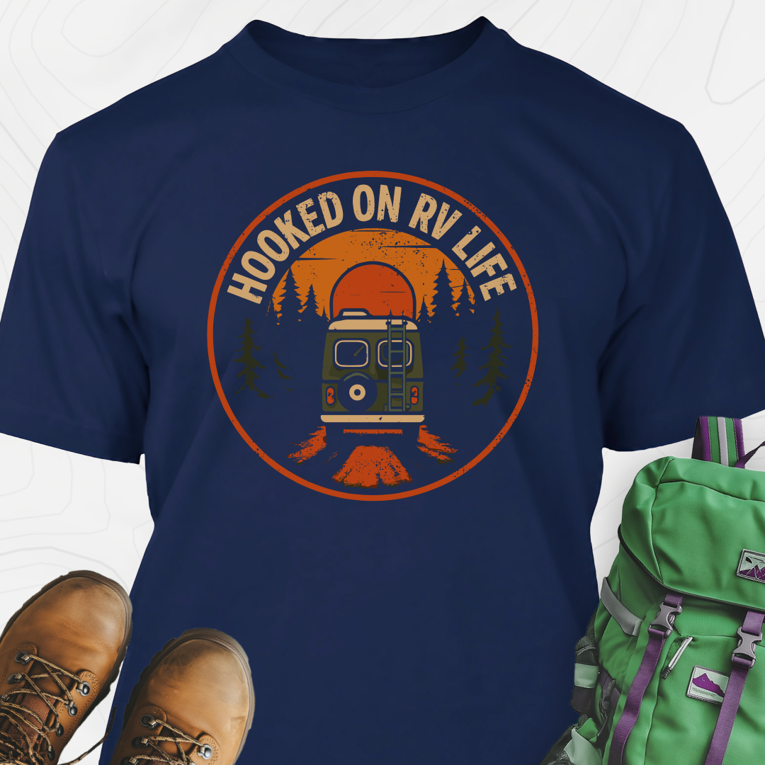 Hooked on RV Life T-Shirt