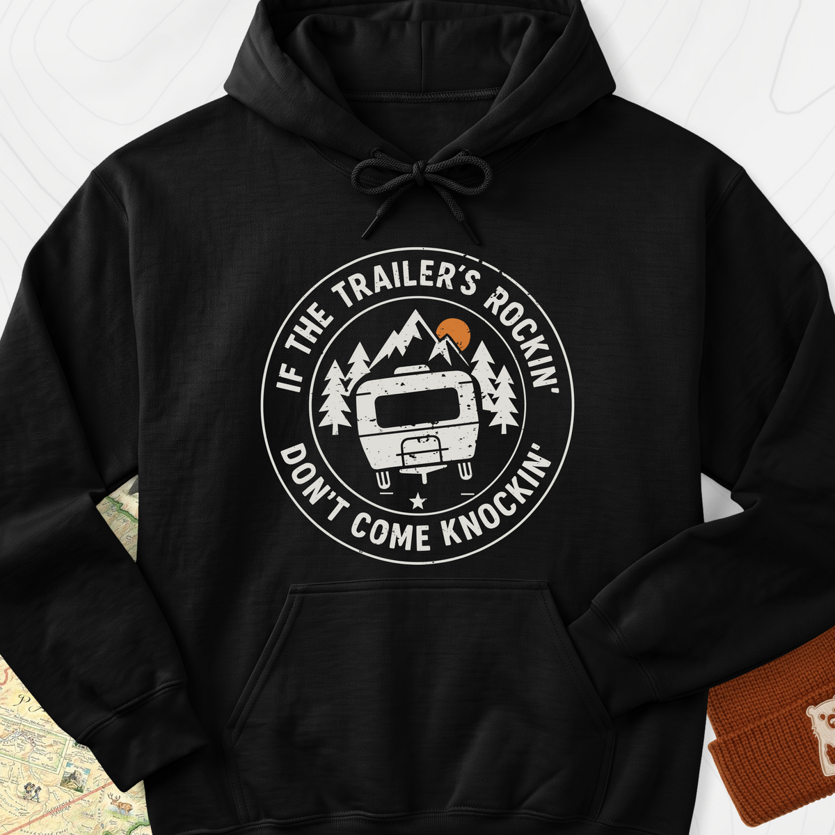 If the Trailer’s Rockin’ Hoodie - Black