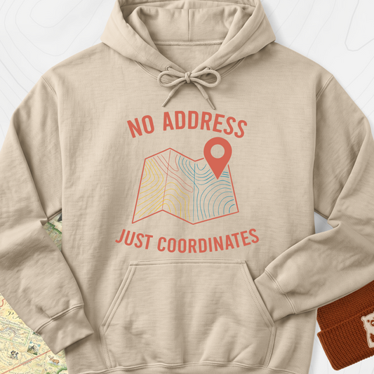 No Address Hoodie - Sand