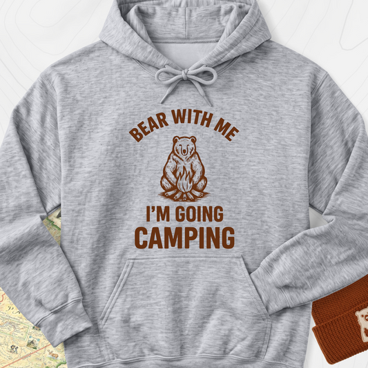 Bear With Me Hoodie - Sport Grey