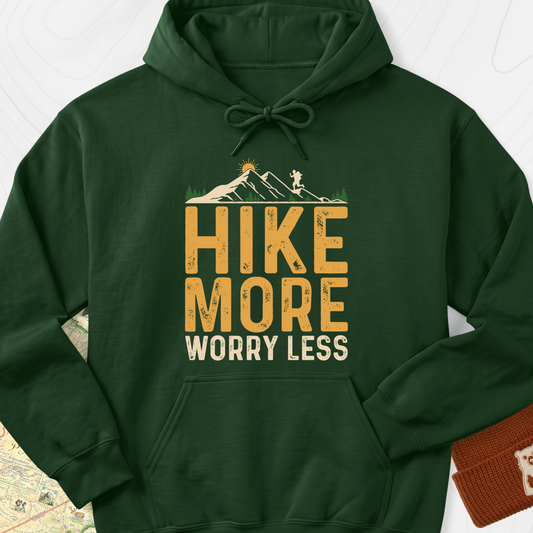 Hike More Hoodie - Forest Green