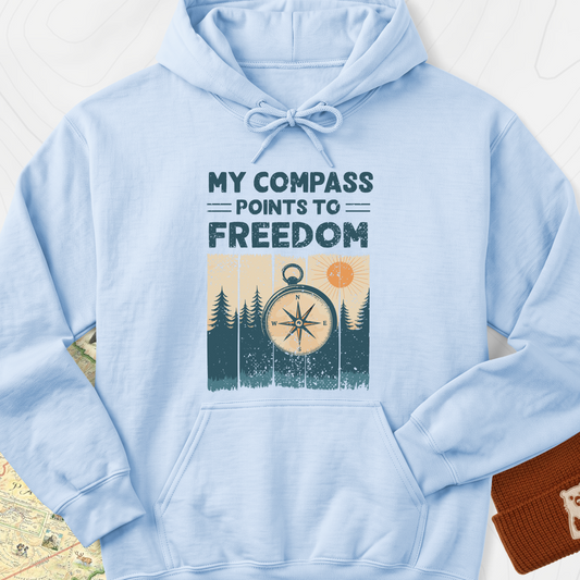 Freedom Hoodie - Light Blue